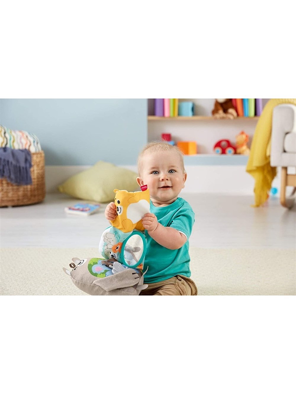 Fisher-Price Oyun Arkadaşım Yumuşak Aktivite Kitabı /Yenidoğan Oyuncakları