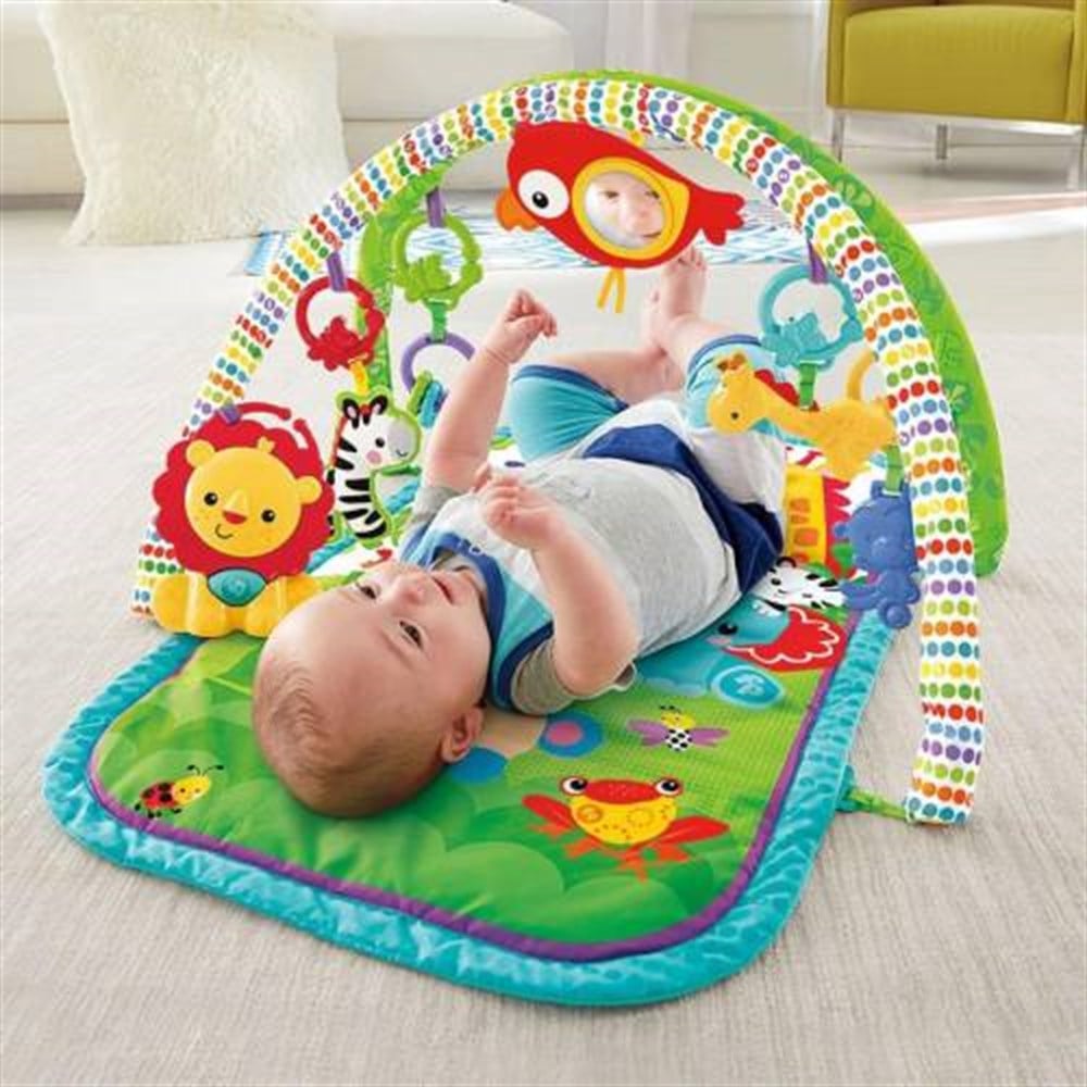 Fisher-Price Yağmur Ormanı 3ü1 Arada Jimnastik Merkez