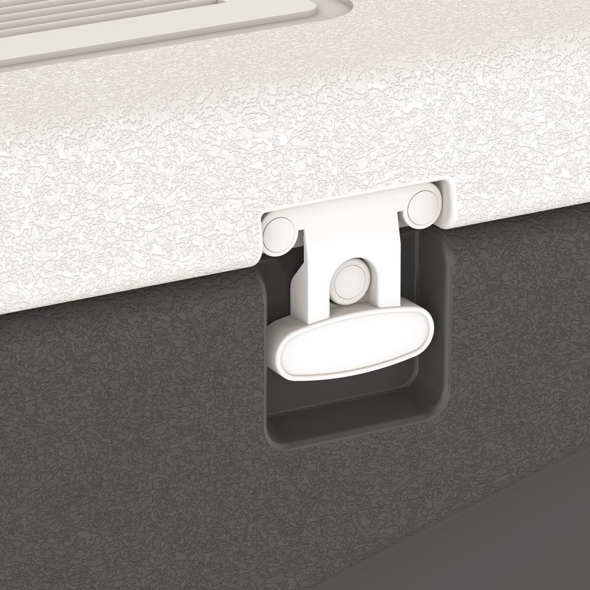 IcePeak CoolCraft 80 Tekerlekli Buzluk 75.2 Litre Füme