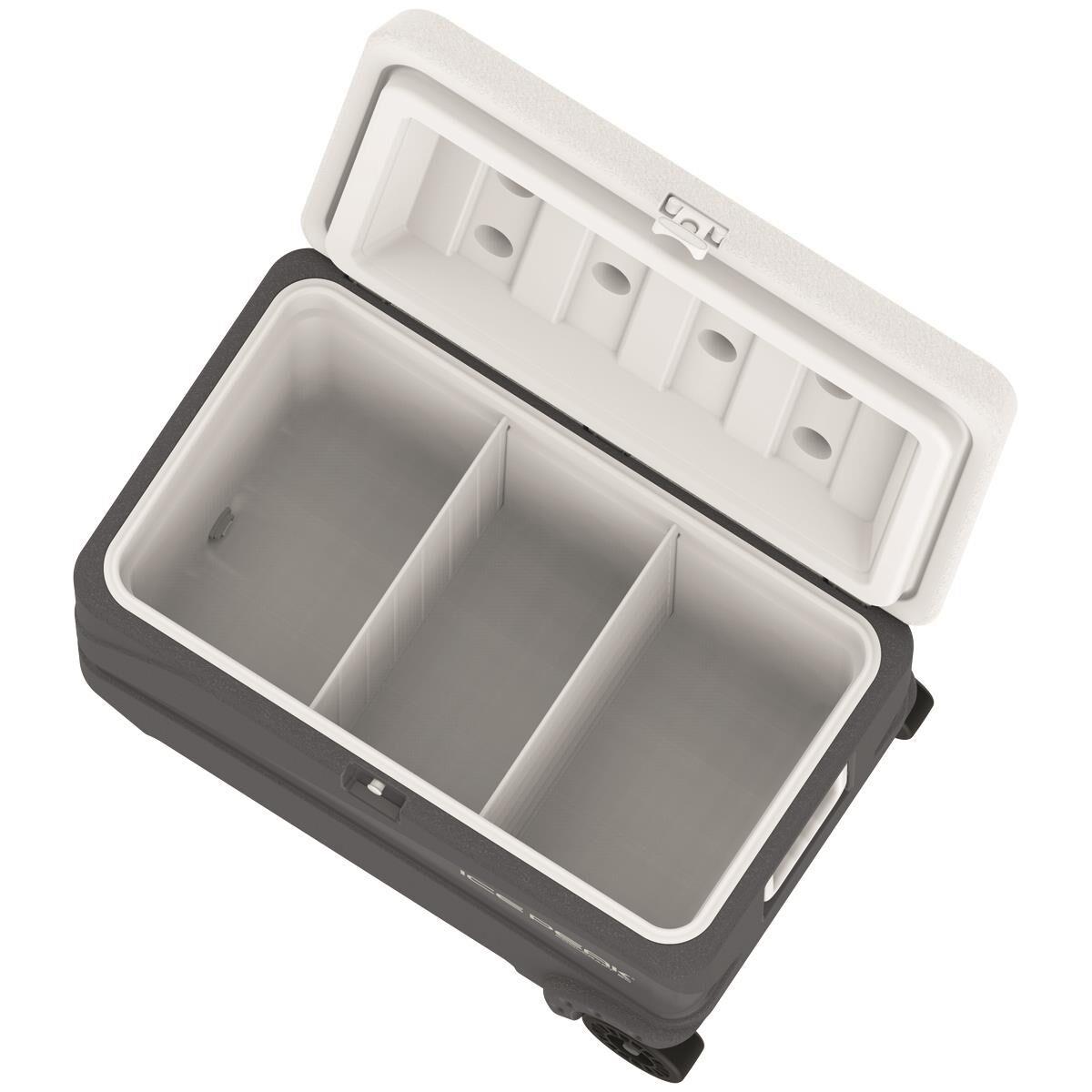 IcePeak CoolCraft 80 Tekerlekli Buzluk 75.2 Litre Füme