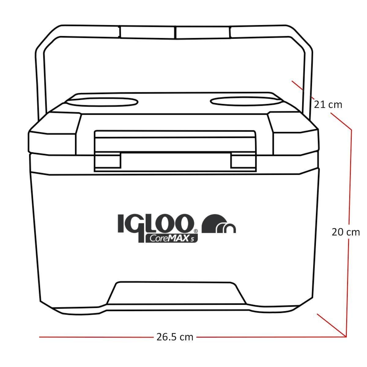 IGLOO CoreMAX 5 Buzluk 5 Litre