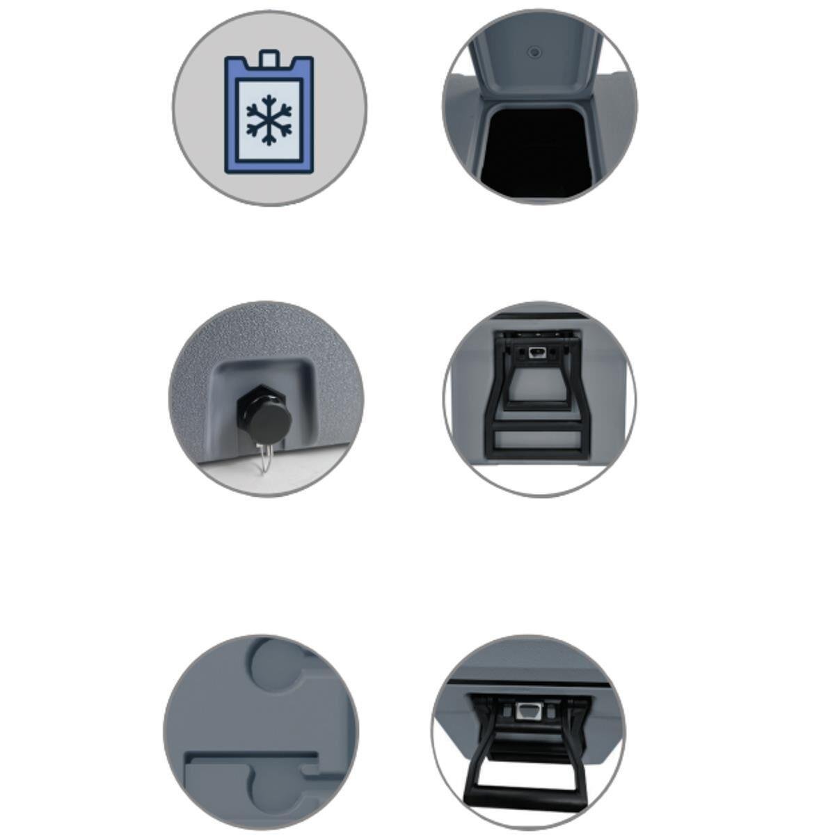 IGLOO CoreMAX 75 Tekerlekli Buzluk 75 Litre