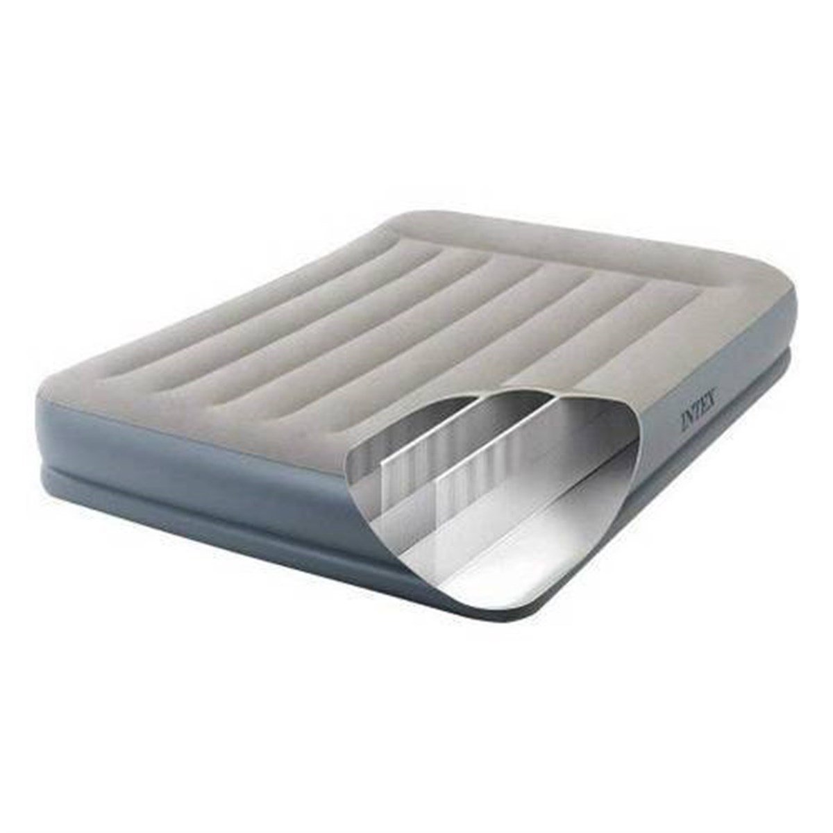 İntex 64118 Dura-Beam Fiber Tech Çift Kişilik Şişme Yatak ( 152 x 203 x 30 cm )