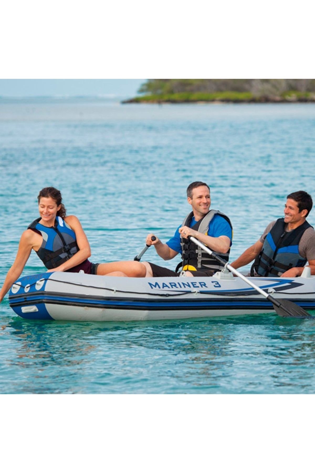 İntex Mariner 3 Şişme Bot Set 68373 297*127*46Cm