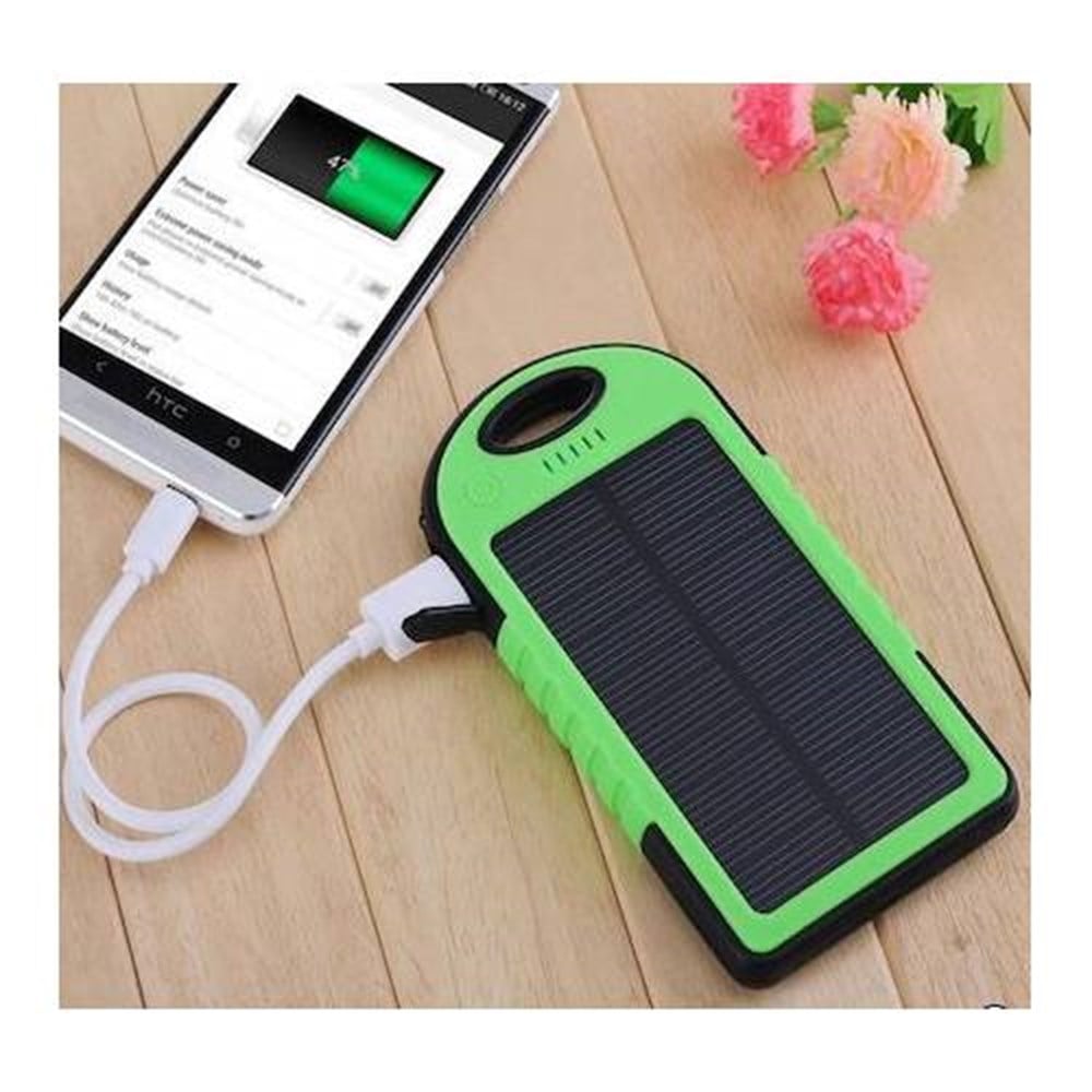 KingShark 12000 Mah Solar Powerbank Şarj Aleti 12 Ledli