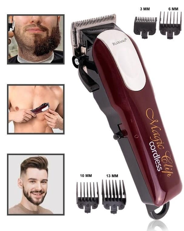 Moser Tipi Şarjlı Saç Sakal Kesme Traş Makinesi Traş Seti