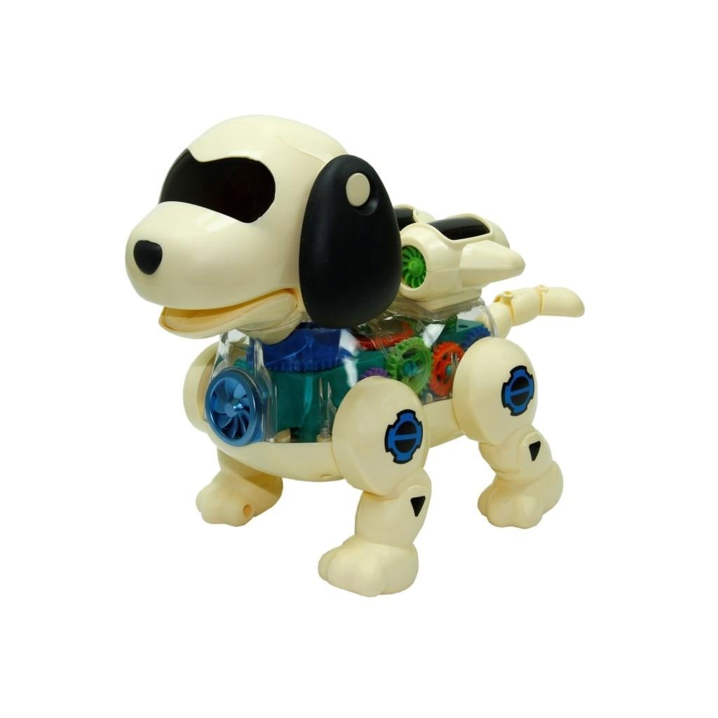 Müzikli ve Işıklı Yürüyen Robot Köpek