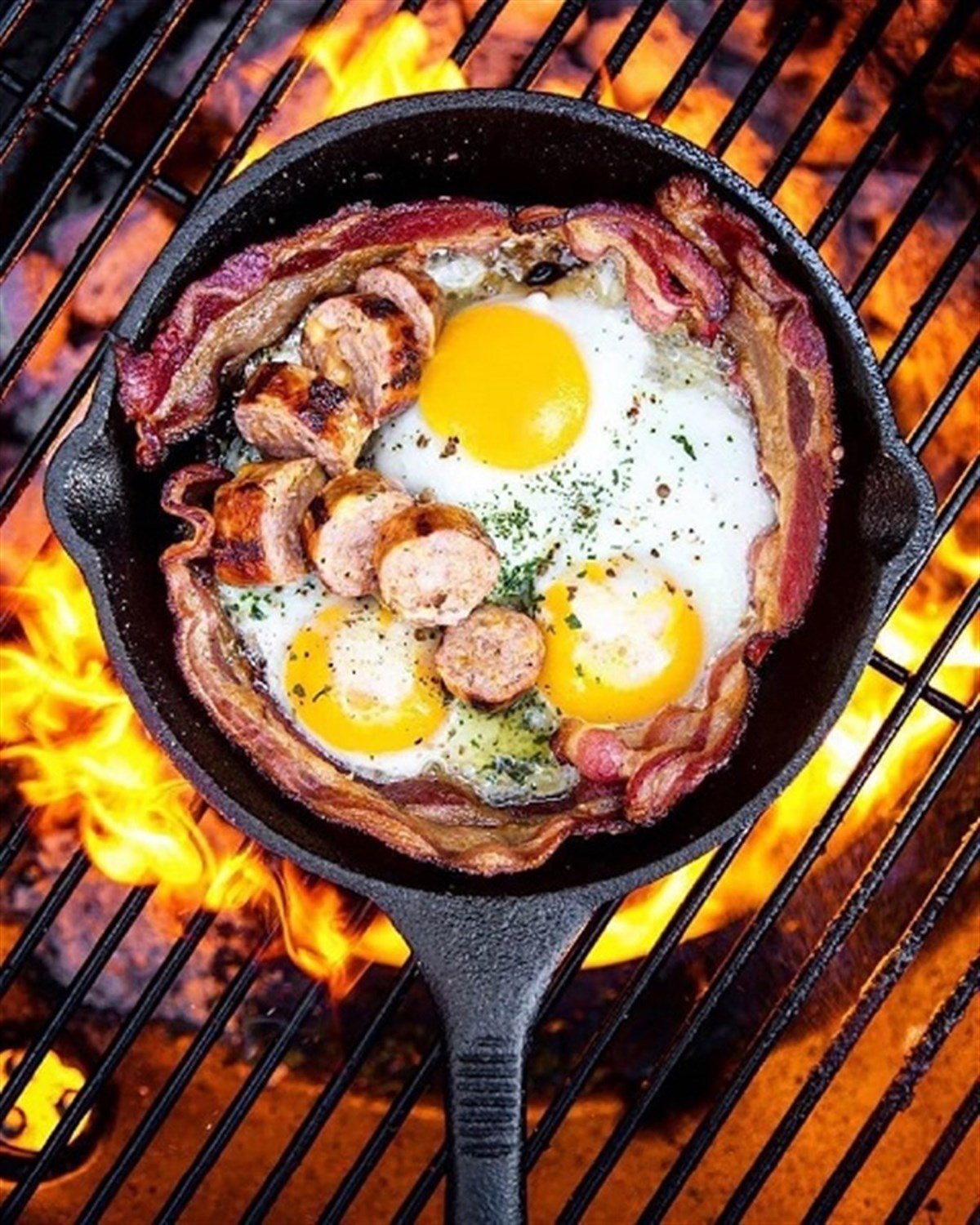 Nurgaz 8 İnç Döküm Tava