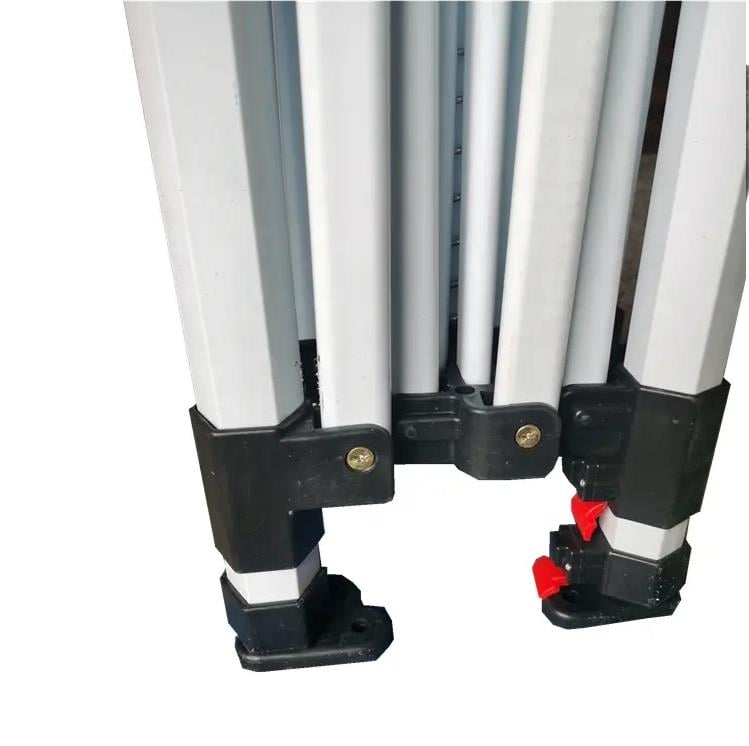 Otomatik Gazebo Çardak 240 X 240 Cm Tente Teras Bahçe Kamelyası Gölgelik Kırmızı