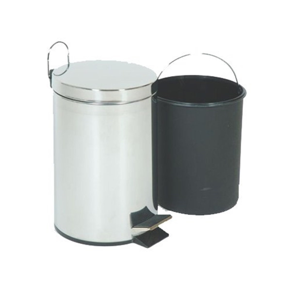 Palex Krom Pedallı Çöp Kovası 20 Lt