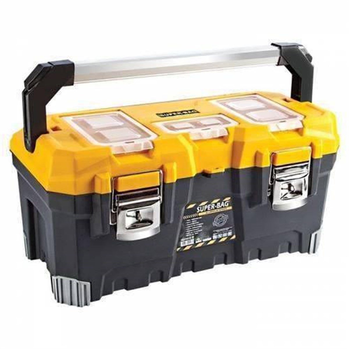 Super-Bag 22 İnç Alüminyum Saplı Metal Kilitli Takım Çantası ASR-4017