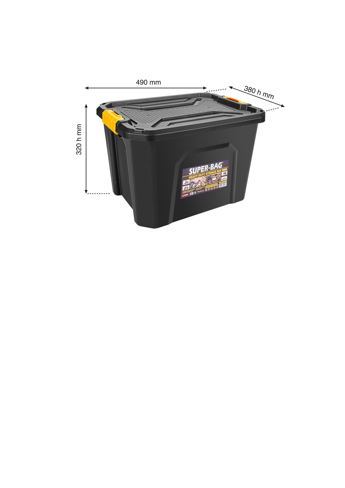 Super Bag Saklama Kutusu 42 LT ASR-4037