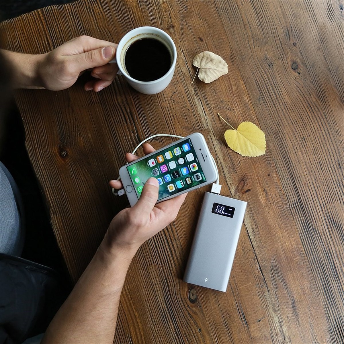 Ttec AlumiSlim LCD 7.000mAh Taşınabilir Şarj Aleti / Powerbank