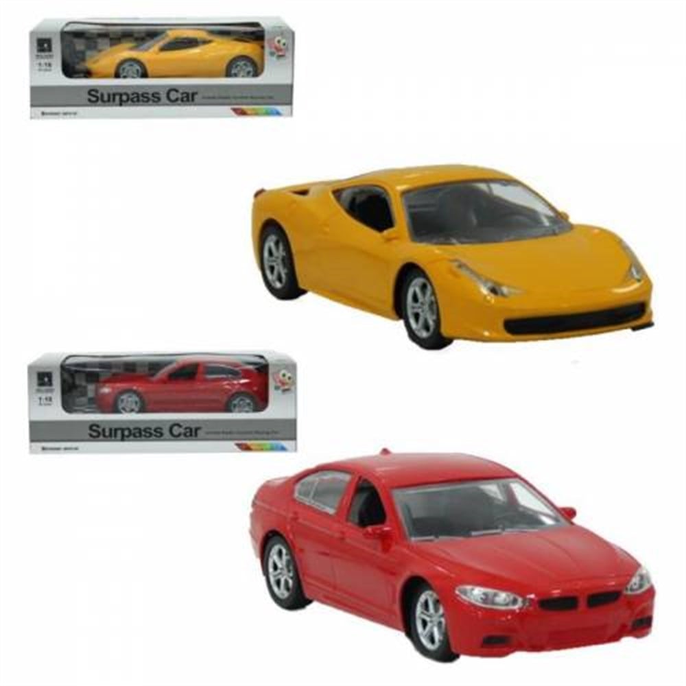 Uzaktan Kumandalı Full Fonksiyon 1:18 Şarjlı Spor Araba 20 Cm