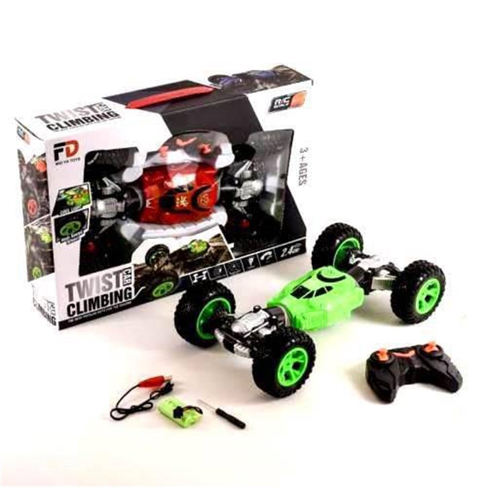 Uzaktan Kumandalı Şarjlı Akrobatik Işıklı Oyuncak Araba