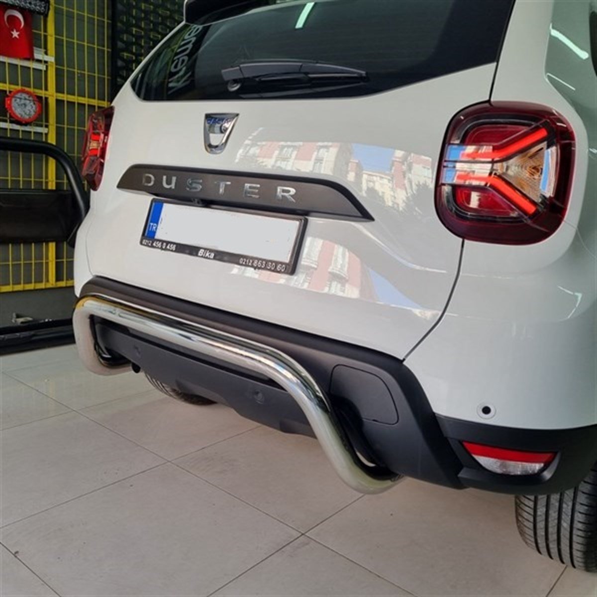 Dacia Duster Arka Tampon Koruma 2018+