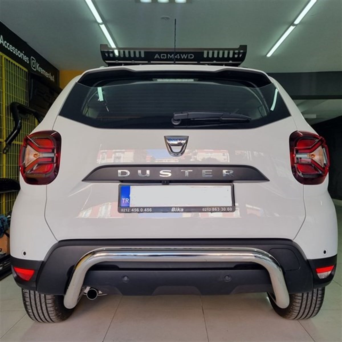 Dacia Duster Arka Tampon Koruma 2018+