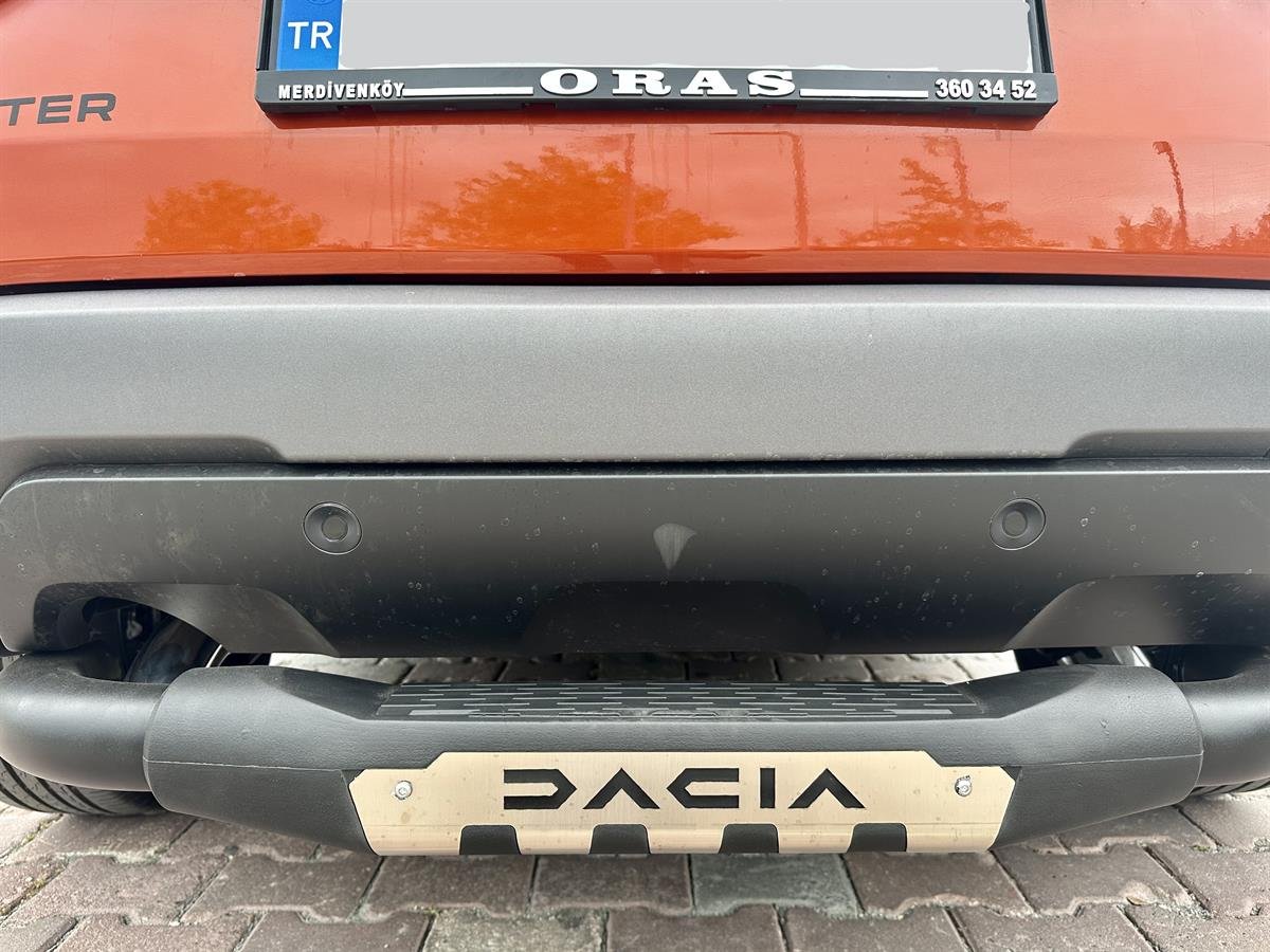 Dacia Duster Arka Tampon Koruma Siyah (PAK26)