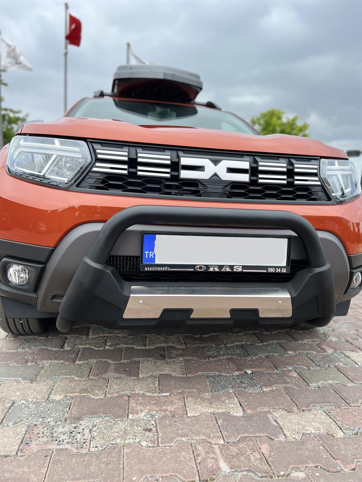 Dacia Duster Ön Koruma Demiri (Siyah PWT16)