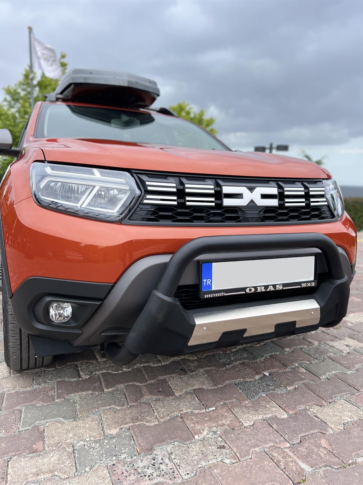 Dacia Duster Ön Koruma Demiri (Siyah PWT16)