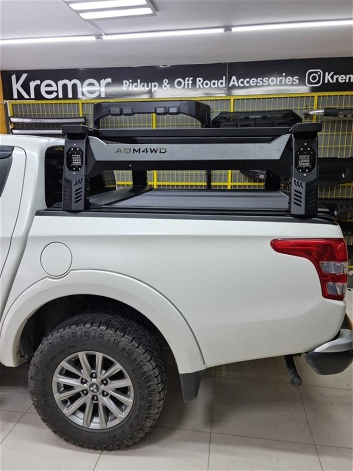 Fiat Fullback Çadır Taşıyıcı RollBar (Off Road Roll Bar) AQM