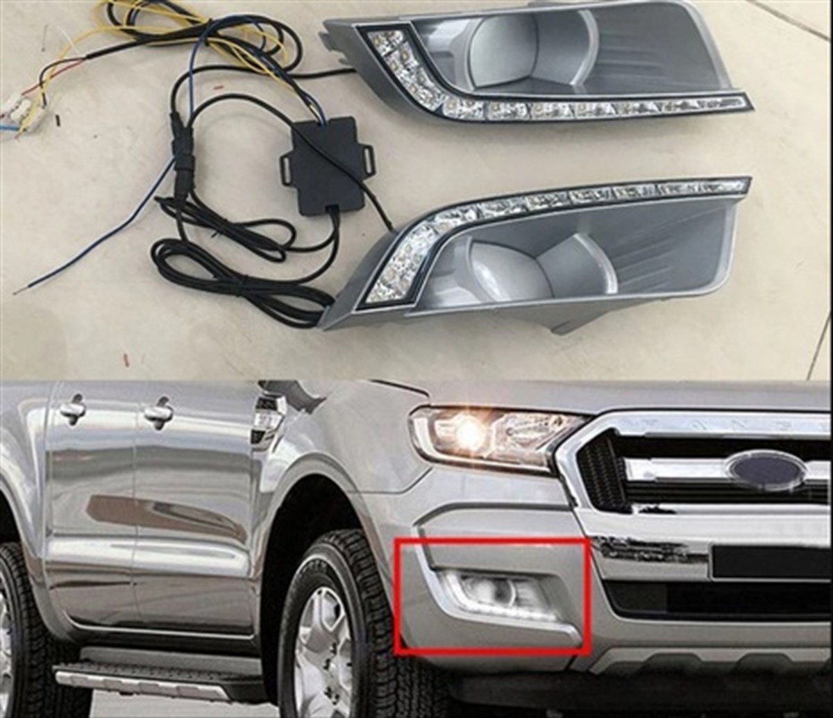 Ford Ranger 2016-2019 T7 Wildtrak Sis Ledi 
