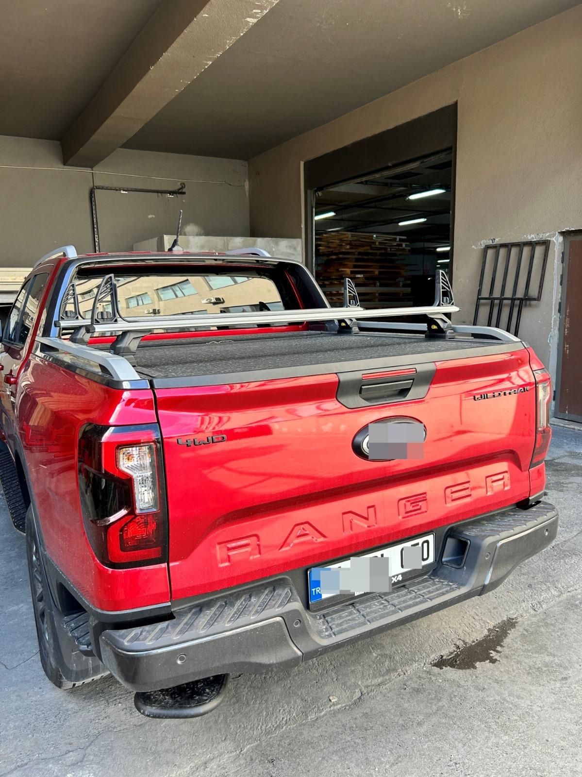 Ford Ranger 2023 Wıldtrak Bagaj Üstü Ara Atkı Portbagaj Bisiklet Taşıyıcı