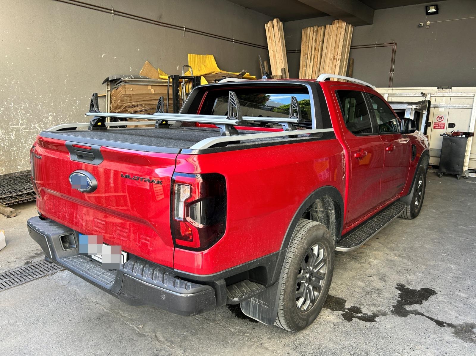 Ford Ranger 2023 Wıldtrak Bagaj Üstü Ara Atkı Portbagaj Bisiklet Taşıyıcı