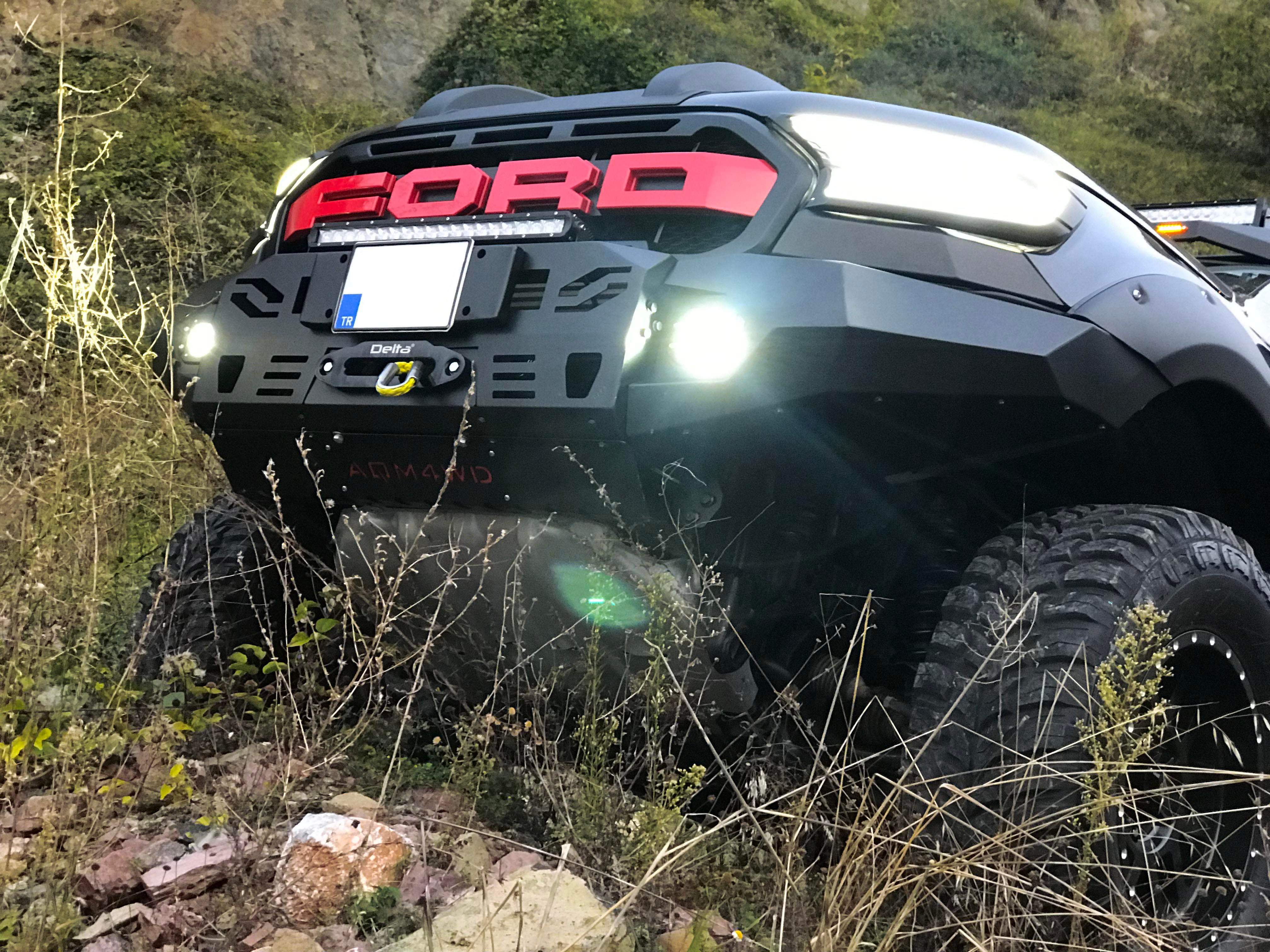 Ford Ranger Ön Demir Tampon (AQM-S50)
