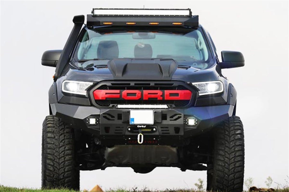 Ford Ranger Ön Demir Tampon (Ranger Ön Çelik Tampon 2015+ Uyumlu)