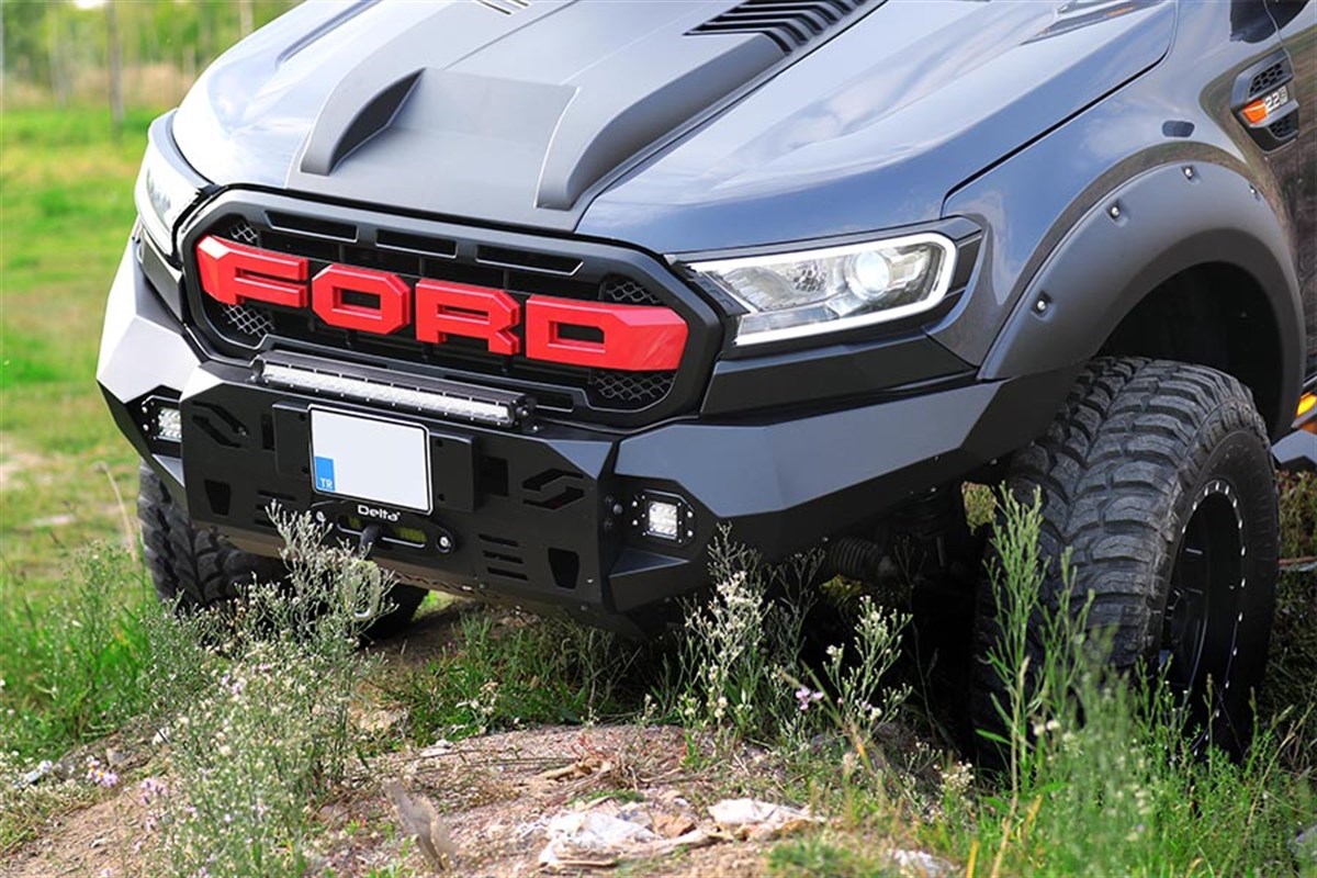 Ford Ranger Ön Demir Tampon (Ranger Ön Çelik Tampon 2015+ Uyumlu)