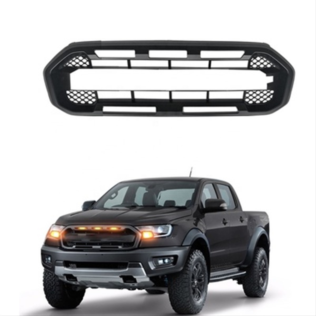 Ford Ranger T8 2019 Ledli Panjur (İnce Tip)