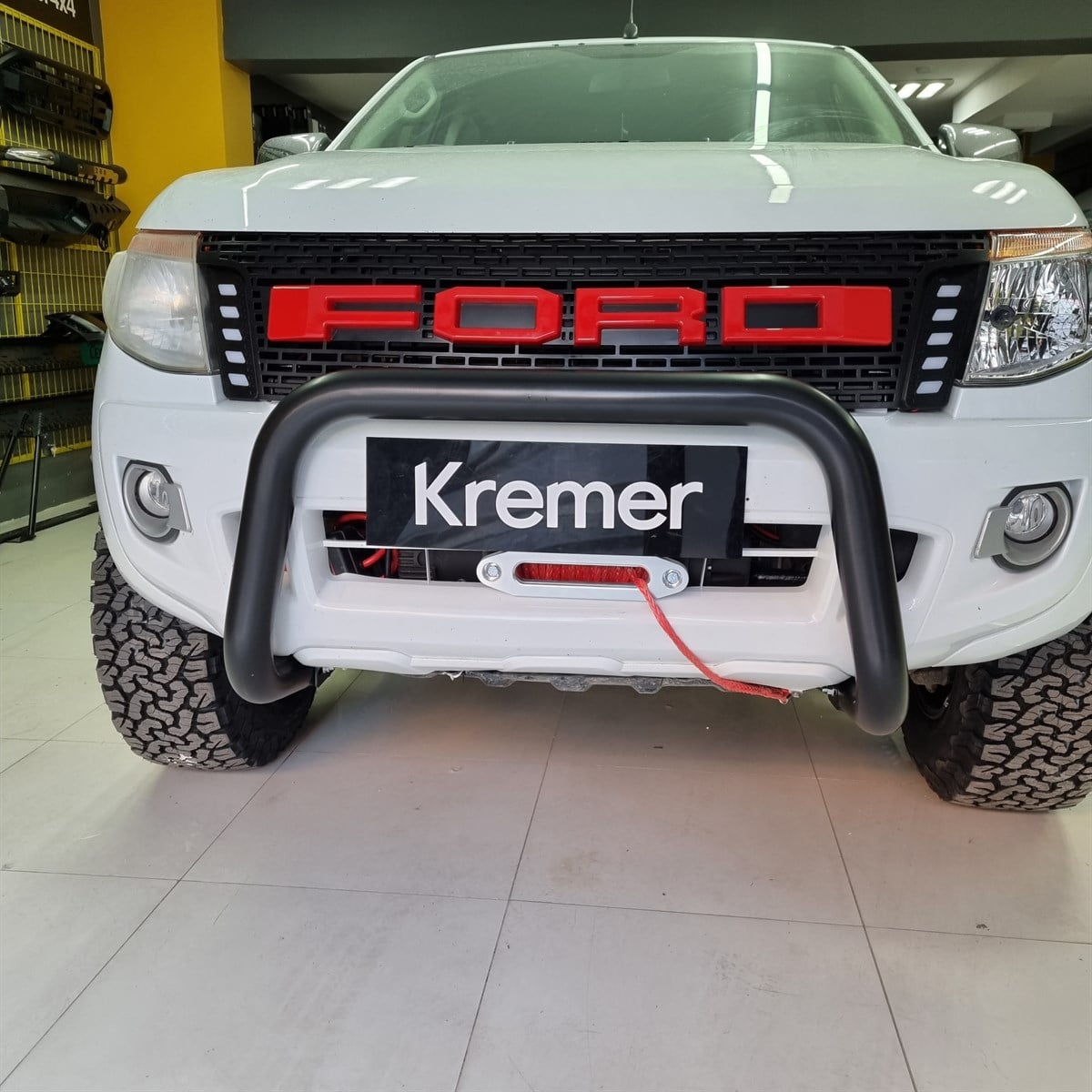 Ford Ranger Vinç (Power Winch Sentetik Halatlı Off Road Vinç)