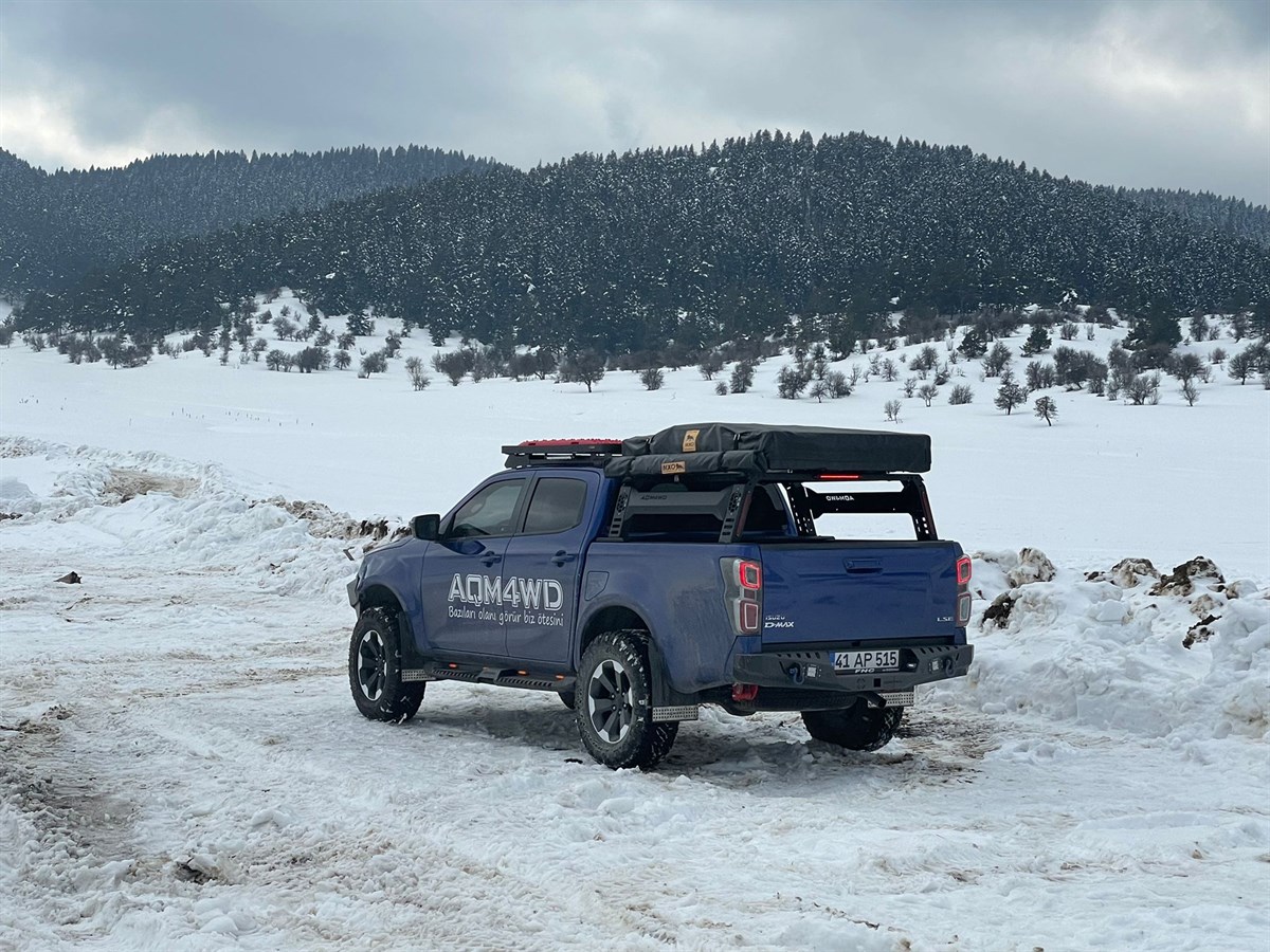 Isuzu D Max Arka Demir Tampon (D Max Off Road Tampon)
