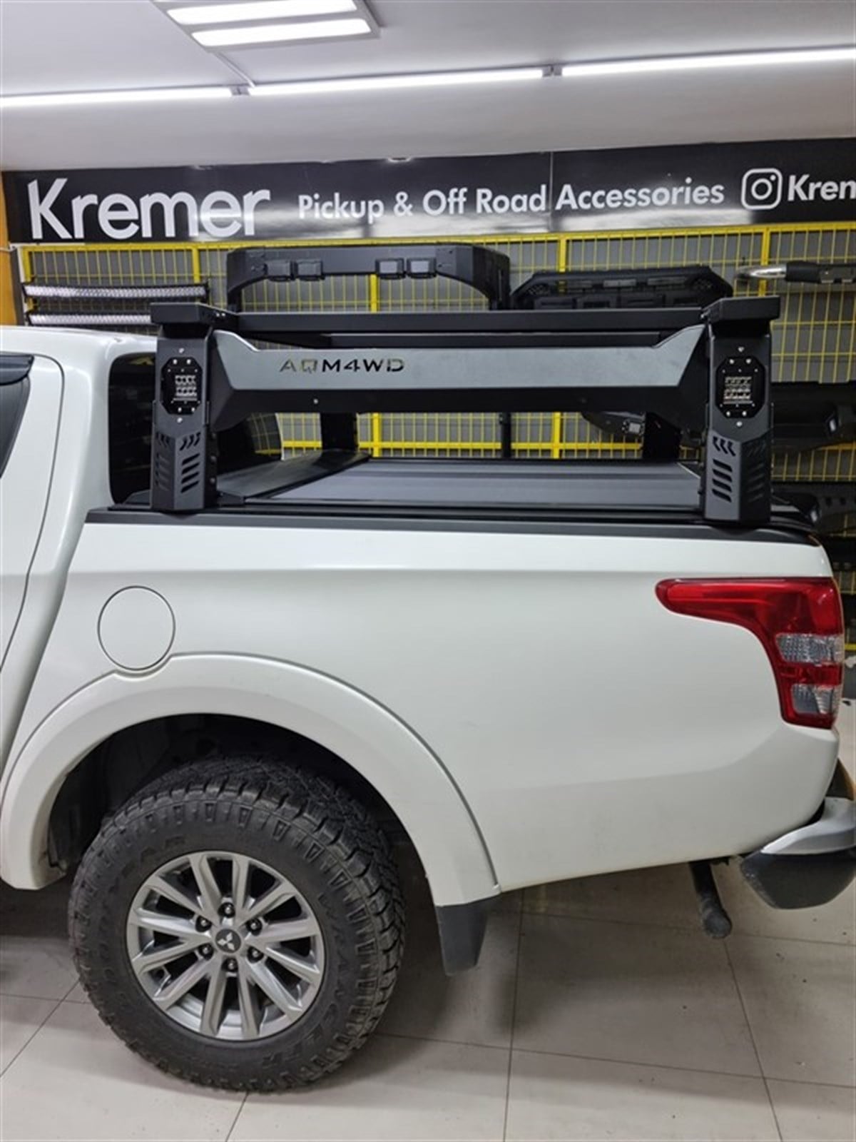 Isuzu D Max Çadır Taşıyıcı RollBar (Off Road Roll Bar) AQM