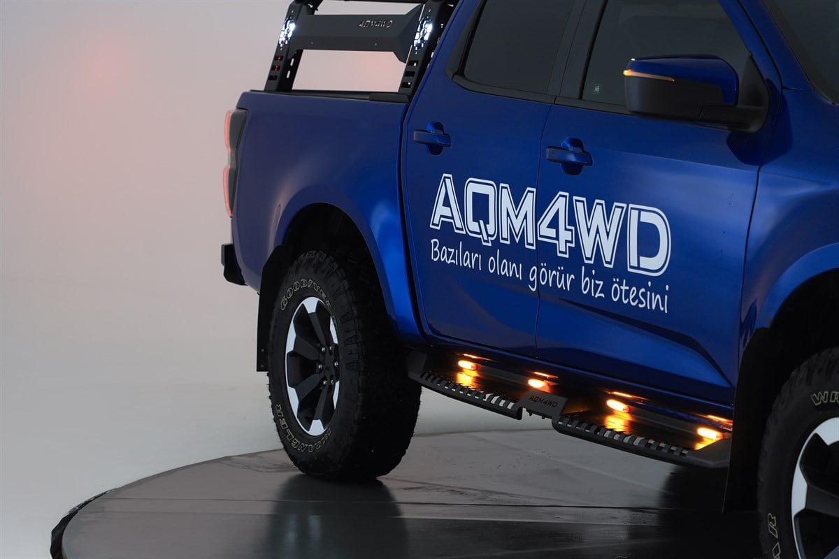 İsuzu D Max Yan Basamak Kaya Kaydırıcı (AQM-S32)