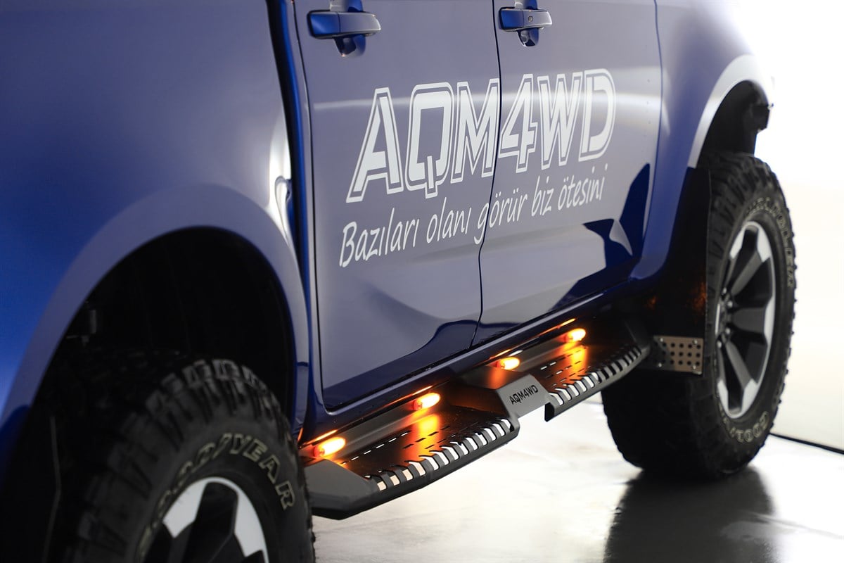 İsuzu D Max Yan Basamak Kaya Kaydırıcı (AQM-S32)