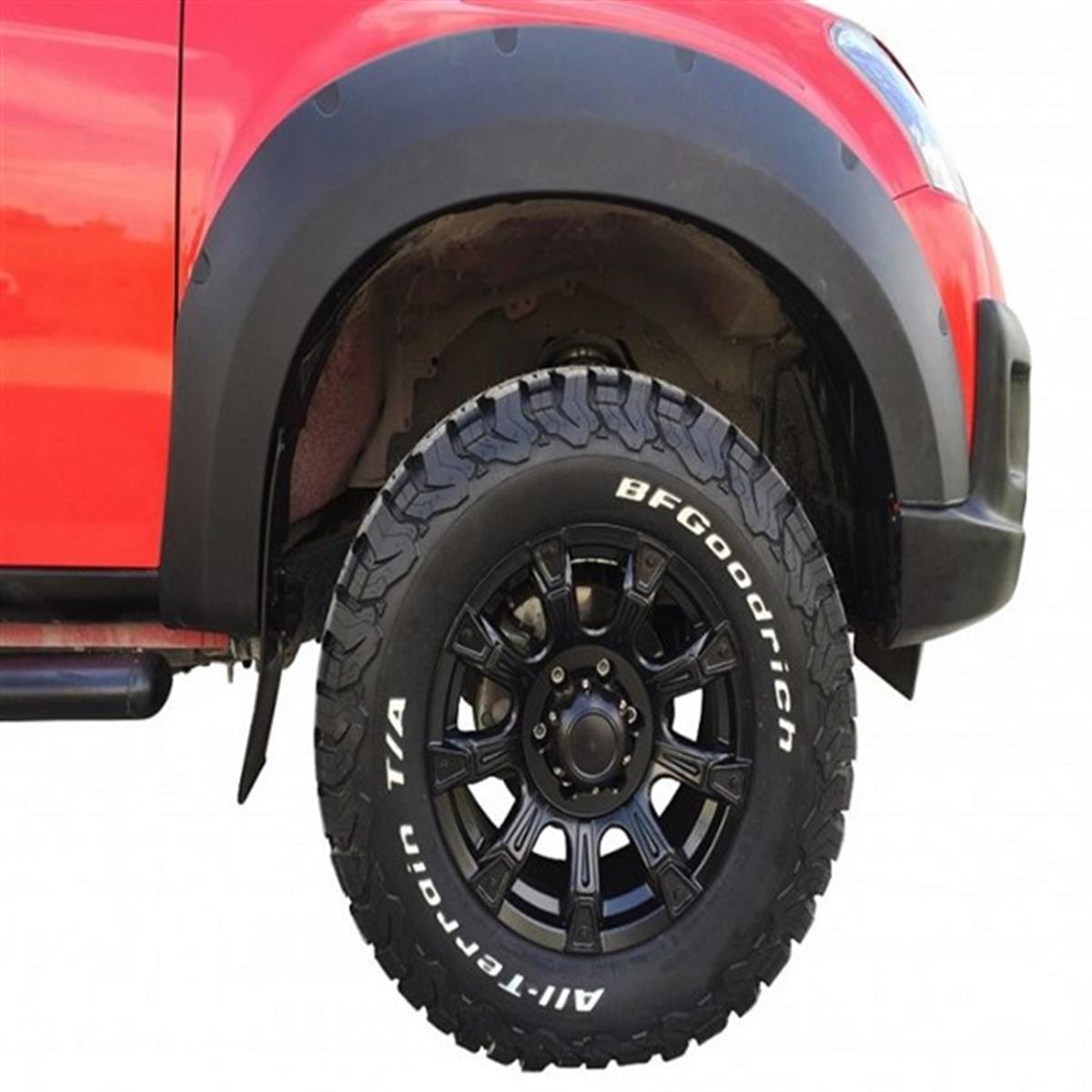 Isuzu D Max Yeni Kasa Dodik Çamurluk Kaplama Seti Safari Civatasız