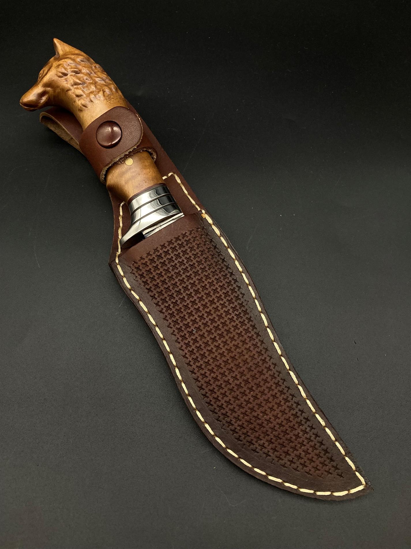 Kurt Başlı Tırtıklı Bıçak 28 Cm (No:1) BB50