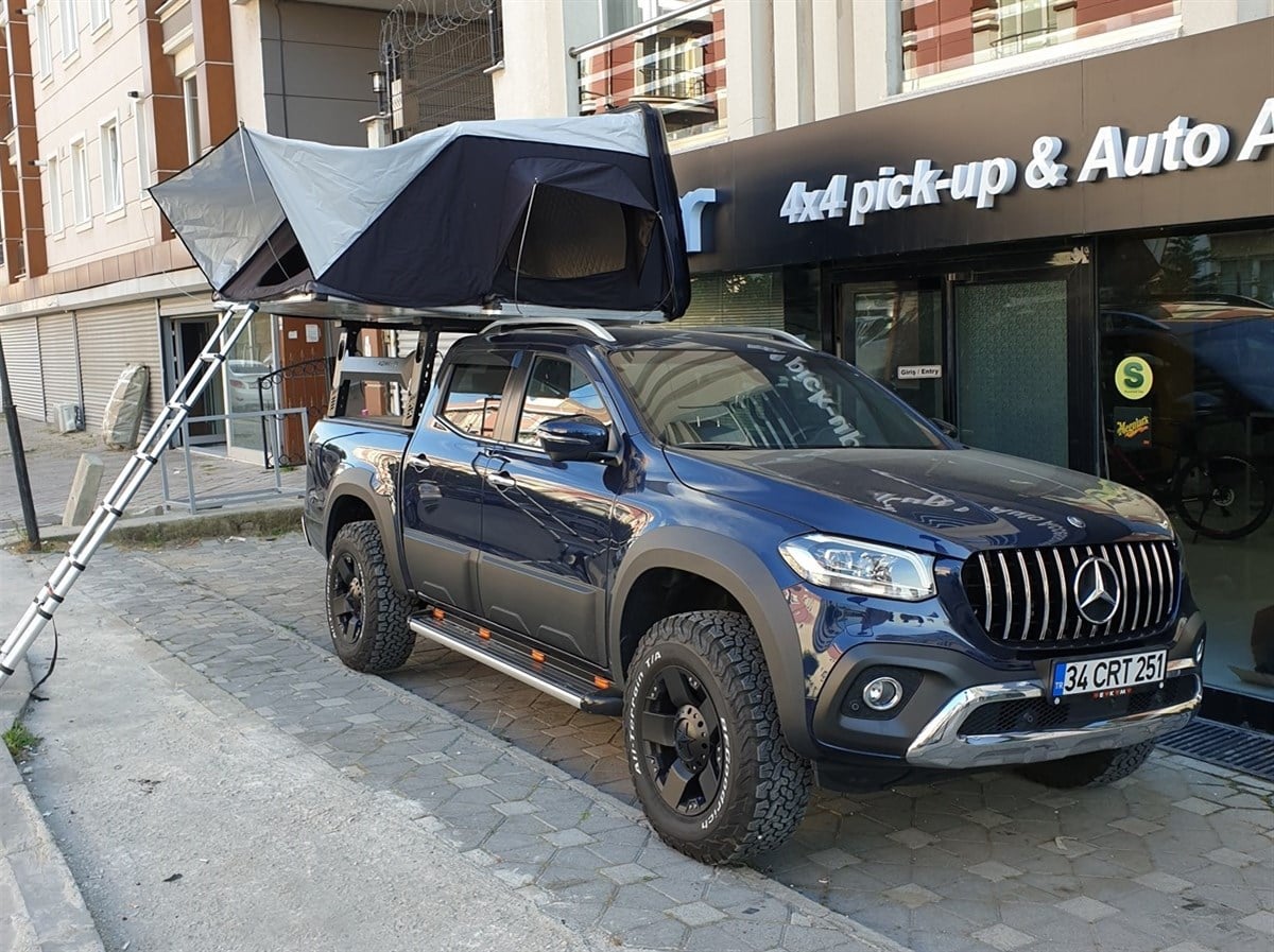 Mercedes X Class Çadır Taşıyıcı Rollbar