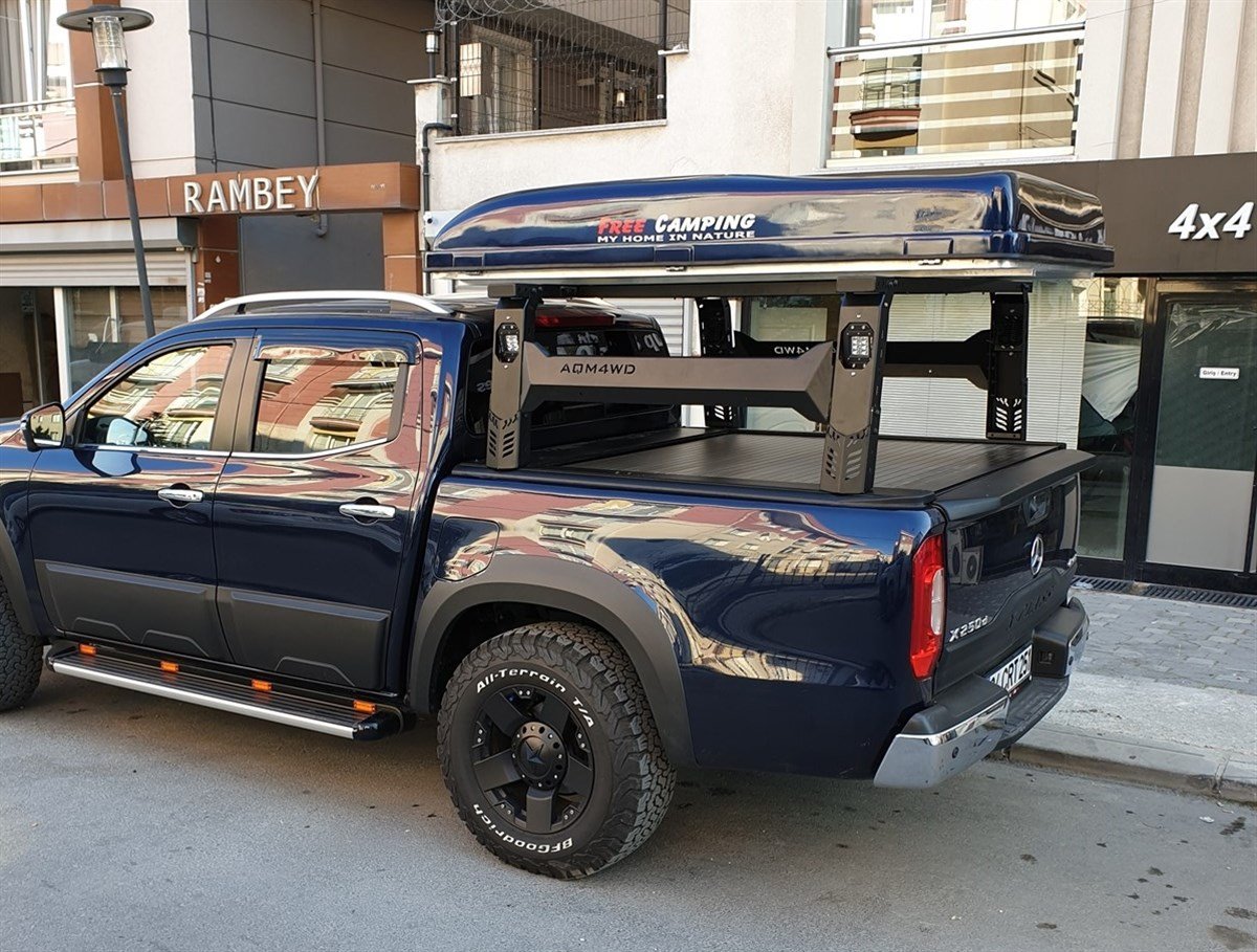 Mercedes X Class Çadır Taşıyıcı Rollbar