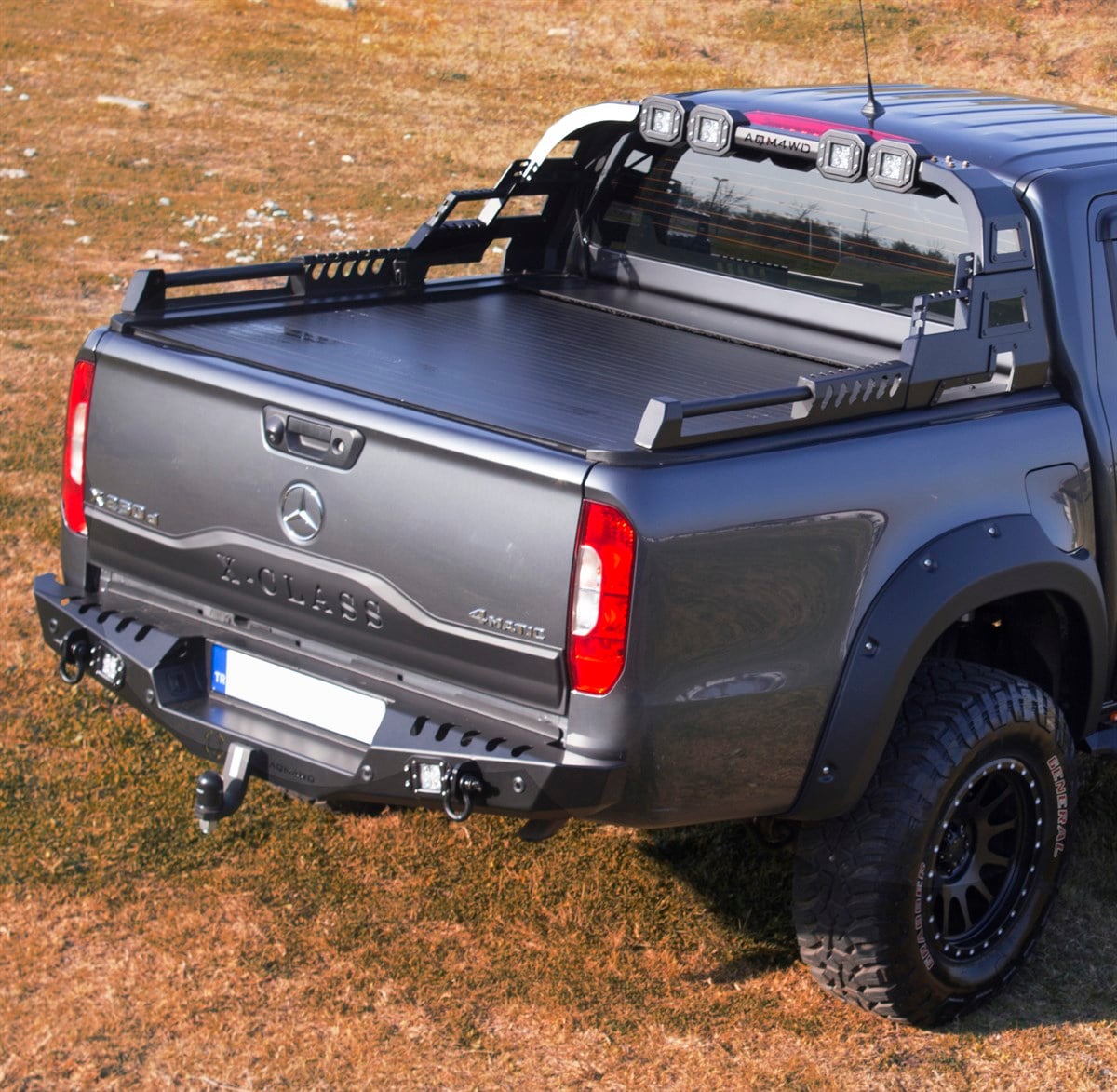 Mercedes X Class Demir Arka Tampon AQM4WD