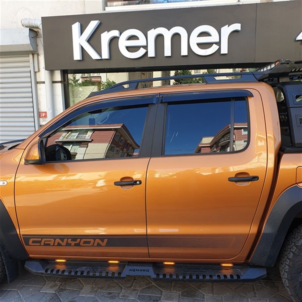 Mercedes X Class Yan Basamak Kaya Kaydırıcı - AQM
