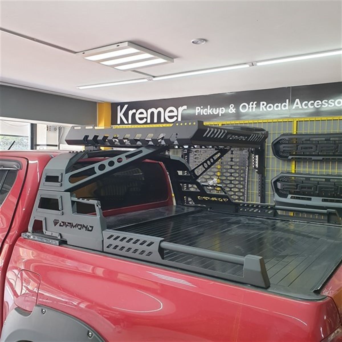 Mitsubishi L200 Sepetli Roll Bar DİAMOND (RB042)