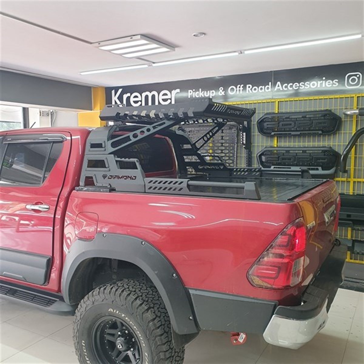 Mitsubishi L200 Sepetli Roll Bar DİAMOND (RB042)