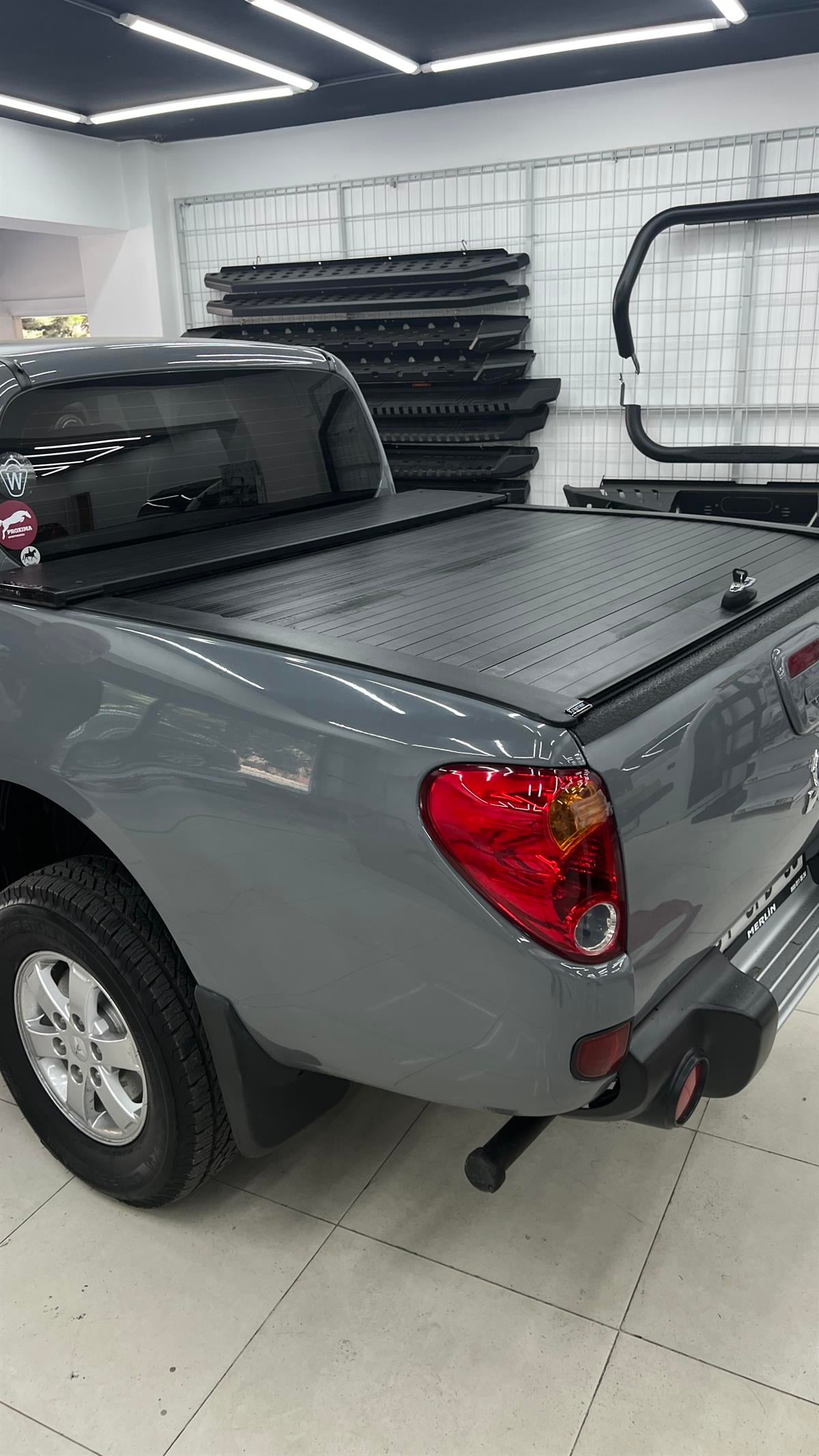 Mitsubishi L200 Sürgülü Bagaj Kapama