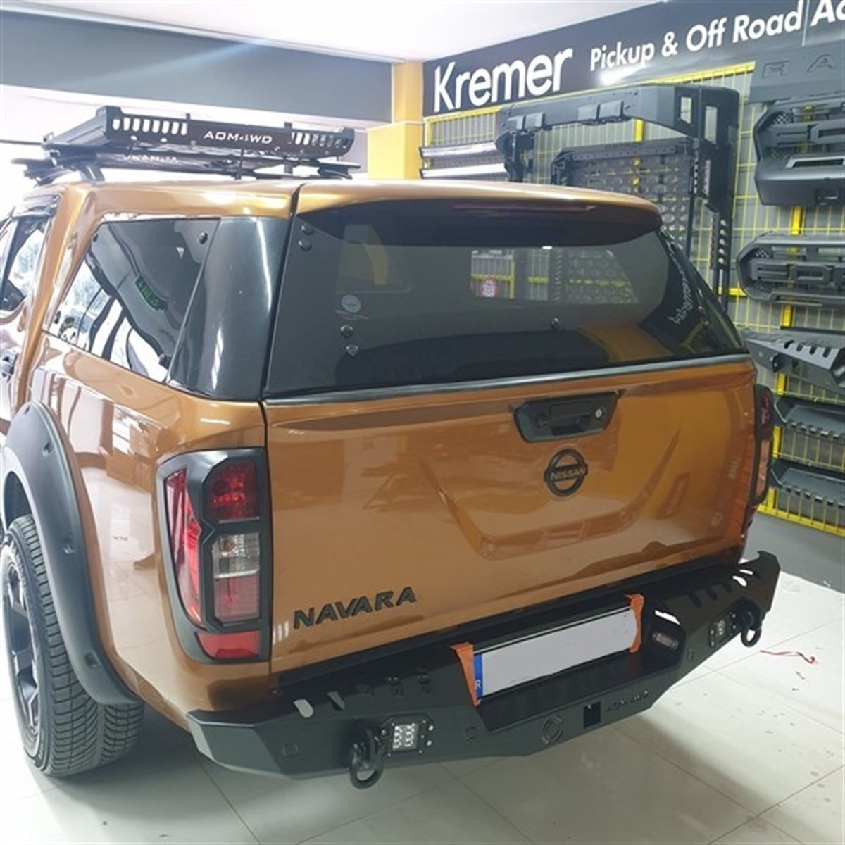 Nissan Navara Arka Demir Tampon (AQM-S20)