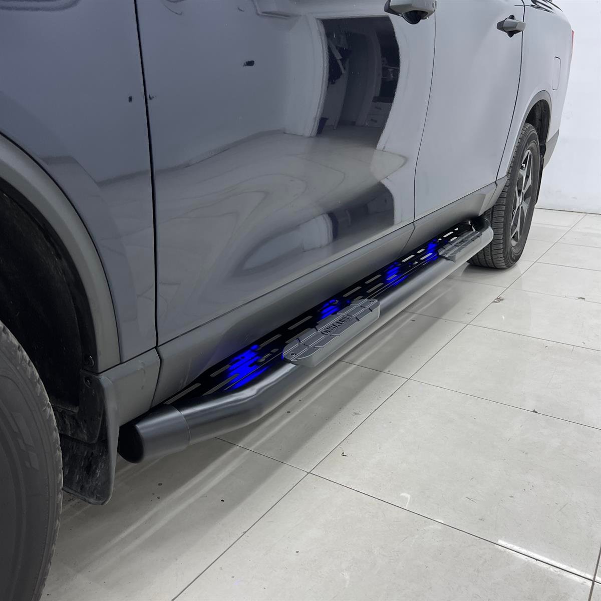 SsangYong Musso Grand Amazon Yan Koruma Basamak Siyah 2018+