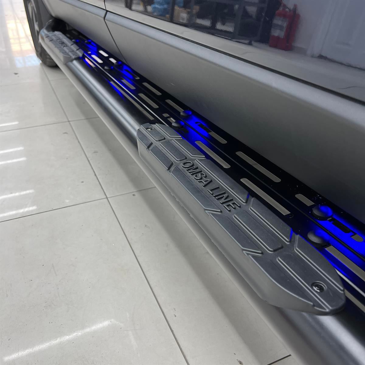 SsangYong Musso Grand Amazon Yan Koruma Basamak Siyah 2018+