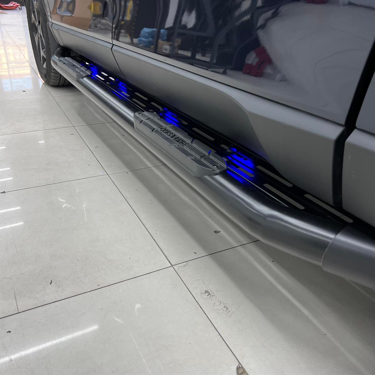 SsangYong Musso Grand Amazon Yan Koruma Basamak Siyah 2018+